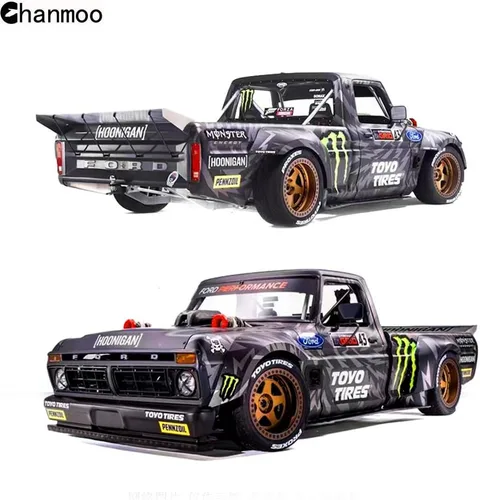 Miniatura 6 de 1/10 RC On Road Neumáticos hexagonales de 0.472 in, llantas de plástico y neumáticos de goma para 1:10 Rally Racing Drift Touring CarTamiya XV01