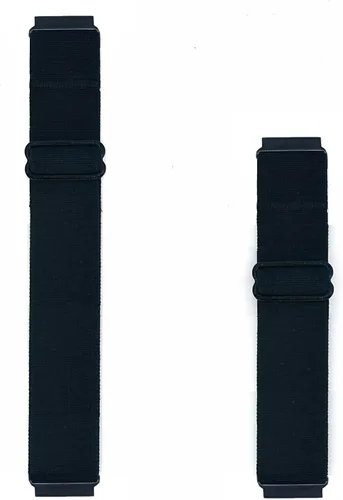 Paquete de 2 bandas elásticas ajustables, muñequeras y tobilleras de 0.866 pulgadas con deslizador de triple deslizamiento para Garmin Vivoactive
