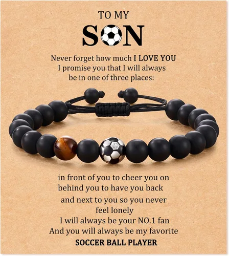Miniatura 8 de Brazalete de béisbol/fútbol/baloncesto/hockey/golf/fútbol americano para regalos para niños y hombres