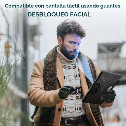Miniatura 7 de HOTWAV R9 Pro 2025 Tableta Resistente Android 14-2K de 11 Pulgadas 20080mAh Tableta Impermeable, 20GB+256GB/2TB SD Tablets para Exteriores, Cámara