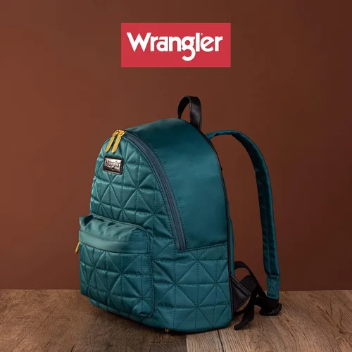 Miniatura 3 de Montana West Wrangler - Mochila acolchada para mujer, azul, (B#Blue), Mochilas tipo mochila