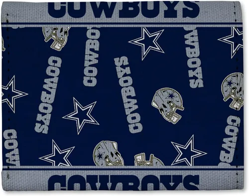 Miniatura 22 de Rico Industries Billetera triple de lona de la NFL - Gran accesorio