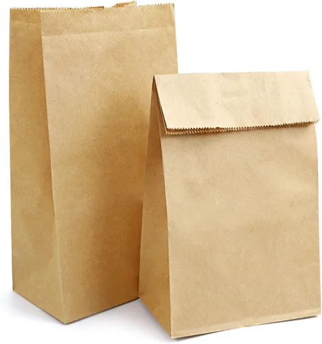 Miniatura 9 de Kslong Pequeñas bolsas de papel blanco, 50 mini bolsas de papel para regalos de fiesta, bolsa de almuerzo de papel a granel para sándwich, palomitas
