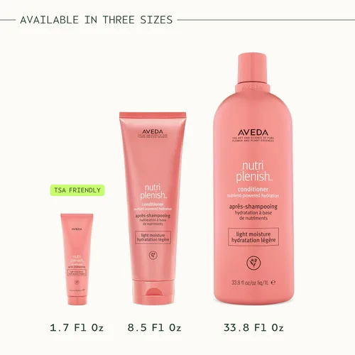 Miniatura 9 de Aveda Nutriplenish Conditioner Light Moisture Hydrating Conditioner for Fine to Medium Dry Hair Organic Pomegranate Oil, Coconut Oil, Mango