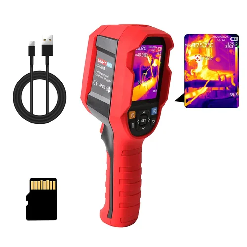 Miniatura 8 de UNI-T Cámara de imágenes térmicas recargable 10800 píxeles 120x90 resolución IR cámara infrarroja imagen térmica 3 paletas de color -4~752℉/-20~400℃