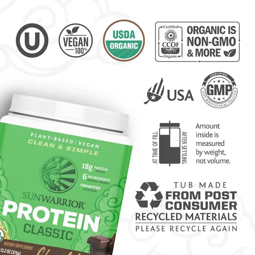 Miniatura 3 de Proteína de arroz integral en polvo con BCAA y aminoácidos, batido de proteína de arroz crudo libre de gluten, baja en carbohidratos, libre