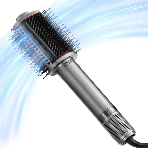 TYMO Cepillo secador de pelo 4.0, ligero 3 veces más rápido, cepillo secador de pelo iónico 5 en 1, añade brillo, volumen y plenitud para estilos