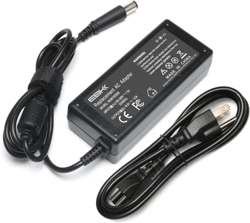 65W para HP Probook 650 640 645 655 450 455 430 440 G1 cargador/EliteBook 840 850 G2 G1 Cargador Pavilion DV7 DV6 Cable de alimentación