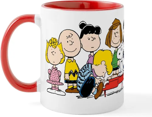 Miniatura 9 de CafePress Peanuts Gang Music Mugs Taza de café de cerámica de 11 oz (11.0 fl oz)