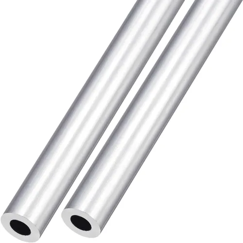 Miniatura 10 de METALLIXITY Tubo de aluminio 6063 (0.394 in de diámetro x 0.276 in de diámetro interior x 11.811 in de largo), 2 piezas, tubo redondo de aluminio