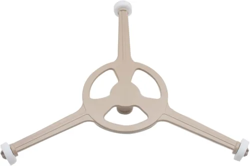 Miniatura 3 de Anillo giratorio de triple brazo para microondas, anillo giratorio, bandeja de soporte para placa de vidrio de 10.0 pulgadas para horno