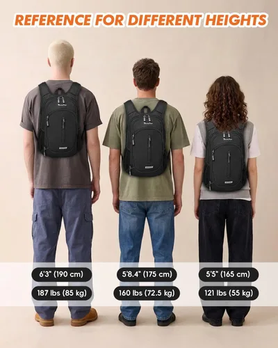 Miniatura 6 de Seektop Mochila de senderismo pequeña de 15 L para viajes, impermeable, ligera, bolsa de senderismo para mujeres y hombres