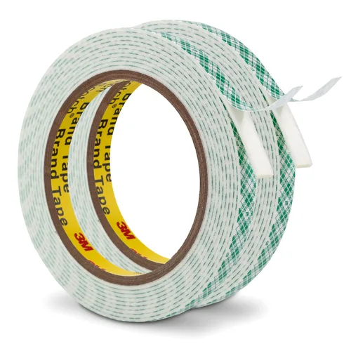 Miniatura 7 de Cinta de espuma de doble cara 0.39" x 10 pies Fabricada con cinta de espuma 3M de pelar y pegar Cinta de montaje Cinta de doble capa de uretano