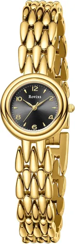 Miniatura 13 de Petite Vintage Luxury Women Watch, Japanese Movement, Elegant Retro Ladies Dress Watch, Water Resistant