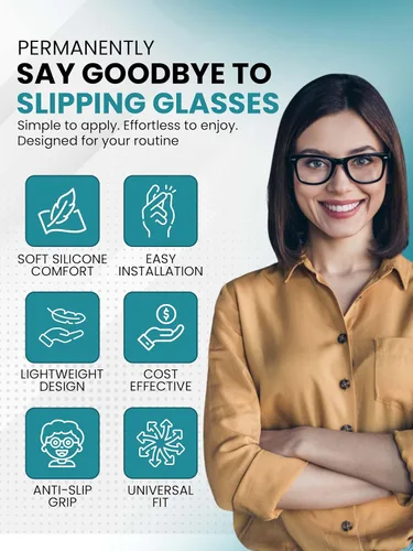 Miniatura 2 de SPORTS WORLD VISION Almohadillas para la nariz para gafas, almohadillas de nariz de silicona suave en forma de A de alta calidad para gafas 10