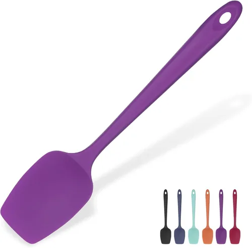 Miniatura 23 de Espátula de silicona resistente al calor: U-Taste, flexible de 600ºF, de 11.38 pulgadas, de silicona, para mezclar, remover, cocinar, raspar