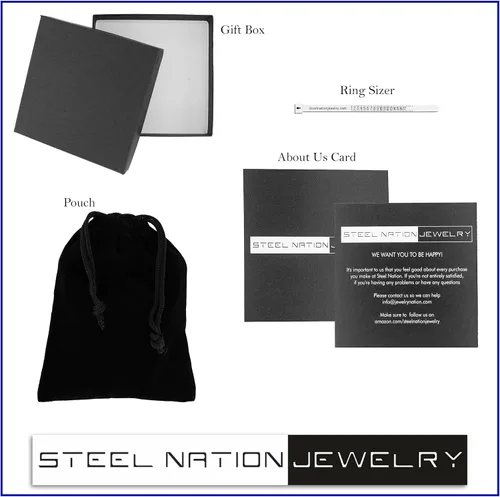 Miniatura 6 de Pulsera Bolo de Nylon Ajustable con Cuentas de Acero Inoxidable para Hombre - Elección