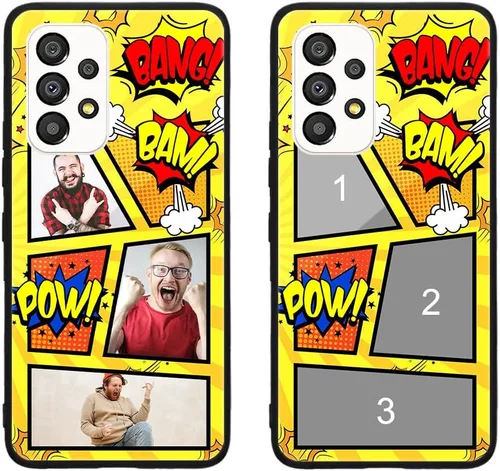 Miniatura 492 de Funda de teléfono personalizada para Samsung Galaxy S22+ / S22 Plus 5G, funda de TPU suave de vidrio templado antiarañazos personalizada con foto
