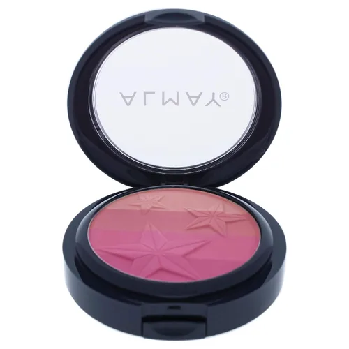 Miniatura 10 de Almay Paleta de rubor, maquillaje facial, polvo de alto pigmento, rubor inteligente de sombra, hipoalergénico, coral 030, 0.32 onzas