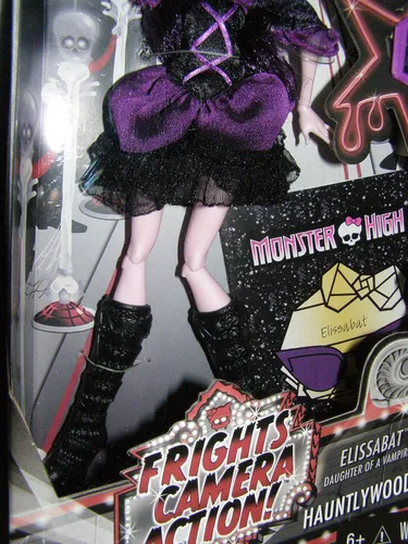 Miniatura 3 de Mattel Monster High Frights, Camera, Action! Muñeca Elissabat