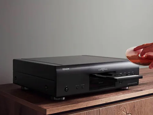 Miniatura 7 de Denon DCD-1700NE Reproductor SACD, Reproductores de CD para el hogar, convertidor D/A de 192 kHz/32 bits de ultra precisión, diseño resistente a