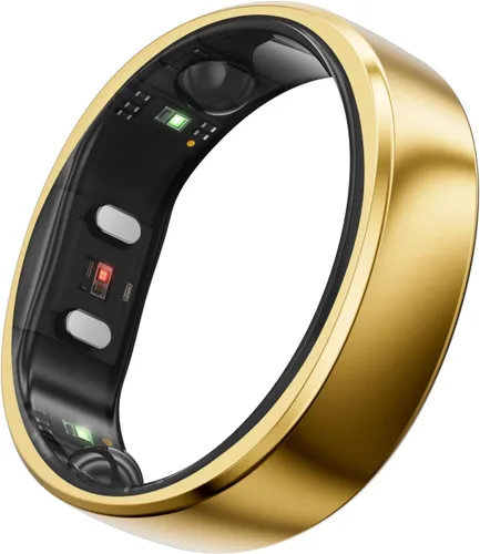 Miniatura 11 de RingConn - Gen 2, anillo inteligente con monitoreo de apnea del sueño, sin suscripción, batería de 12 días, seguimiento de salud, compatible