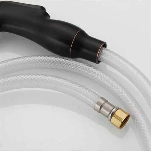 Miniatura 4 de Cabezal rociador lateral para fregadero de cocina, cabezal rociador con manguera y soporte de repuesto para grifo de conector de fregadero de 1/4