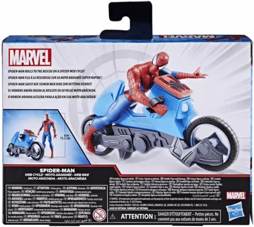 Miniatura 4 de Marvel Spider-Man Web Cycle - Figura de 5.75 pulgadas