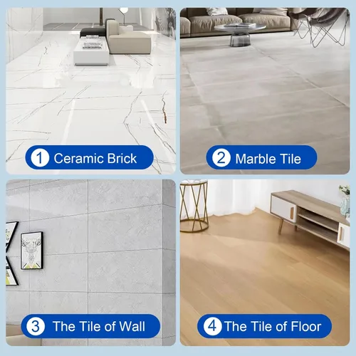 Miniatura 6 de DGSL Clips para sistema de nivelación de azulejos, 500 piezas de espaciadores niveladores de azulejos, sistema de nivelación de azulejos