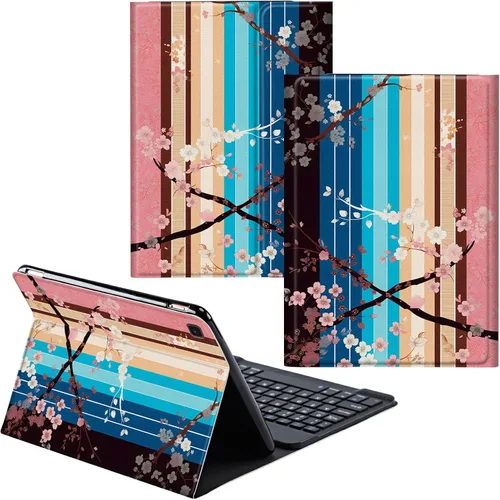 Miniatura 82 de Funda para Samsung Galaxy Tab S6 Lite 2022/2020 Teclado Inalámbrico Desmontable y Cubierta De Soporte De Cuero PU Funda Protectora Para Samsung