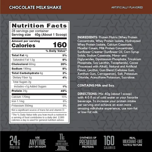 Miniatura 3 de BSN SYNTHA-6 Edge Polvo de Proteína, Polvo de Proteína de Chocolate con Proteína de Suero Hidrolizada, Caseína Micelar, Aislado de Proteína