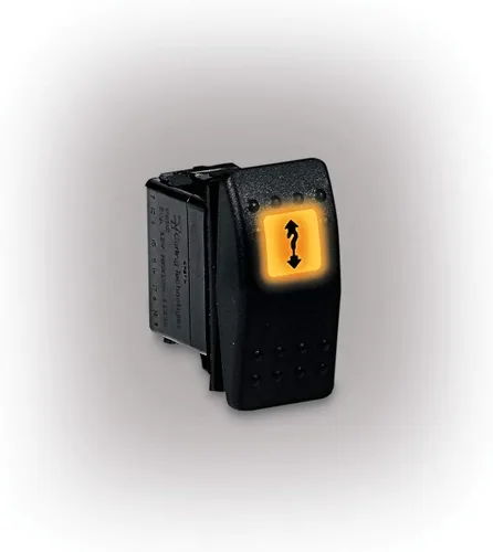 Miniatura 3 de WARN 99897 Kit de interruptor basculante iluminado para salpicadero, color negro