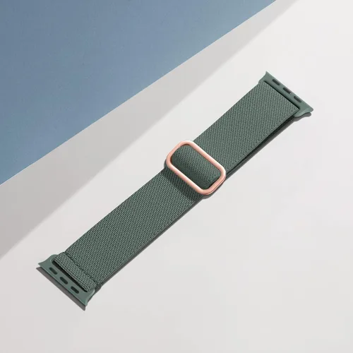 Miniatura 2 de Adorve Correa elástica compatible con Apple Watch Bands Ultra 3/2/1 de 49 mm, 46 mm, 45 mm, 44 mm, 42 mm, 41 mm, 40 mm, 38 mm, para hombres y Rojo