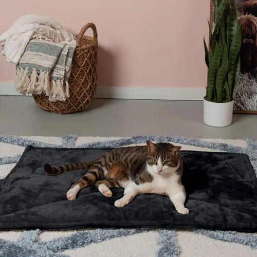 Miniatura 3 de Furhaven ThermaNAP Cama Autocalentable para Gatos de Interior y Perros Grandes/Medianos, Lavable y Refleja el Calor Corporal - Tapete de Cama