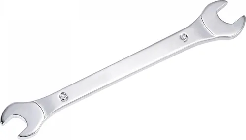 Miniatura 13 de uxcell Llave fina de extremo abierto, 0.669 in x 0.748 in, espejo métrico, acero de alto carbono, para mantenimiento doméstico y reparaciones