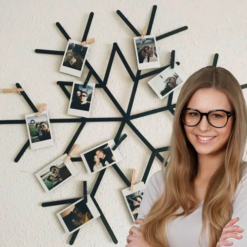 Miniatura 6 de 200 palitos grandes de madera negra para manualidades, barras planas gigantes de paletas negras de 8 pulgadas para manualidades, barras planas