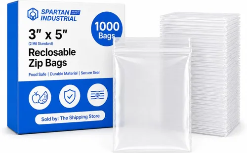Miniatura 12 de Bolsas reutilizables, 1000 unidades, con cierre