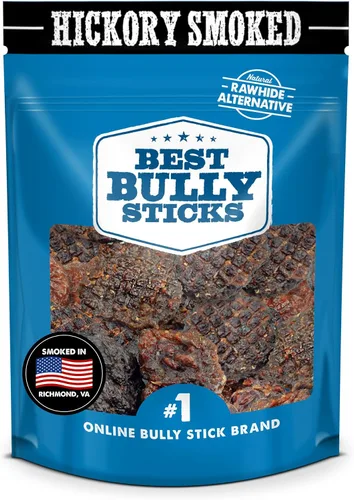 Miniatura 7 de Golosinas deslizantes de hamburguesa de carne ahumada de nogal premium – 1 libra (paquete de 1) – Palitos de carne 100% natural, sin aditivos