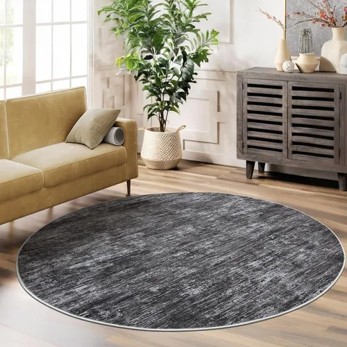 Miniatura 32 de RUGSREAL - Tapete pequeño de 2x3 con base de goma, resistente a las manchas, moderno, color liso, contemporáneo lavable, para la entrada, sala