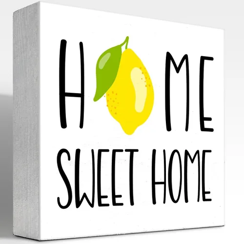 Miniatura 16 de Decoración de escritorio de verano, Beaches Bozze and Besties Retro Sunset de madera de doble cara para decoración de escritorio, caja de madera