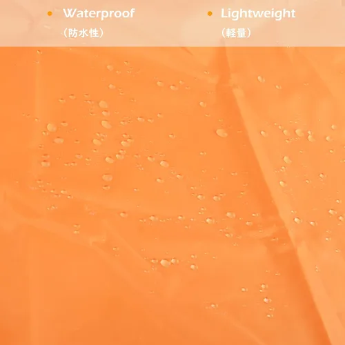 Miniatura 4 de TRIWONDER Hamaca para lluvia, mosca, lona impermeable, tienda de campaña, huella, tela de suelo, para mochileros, refugio de campamento