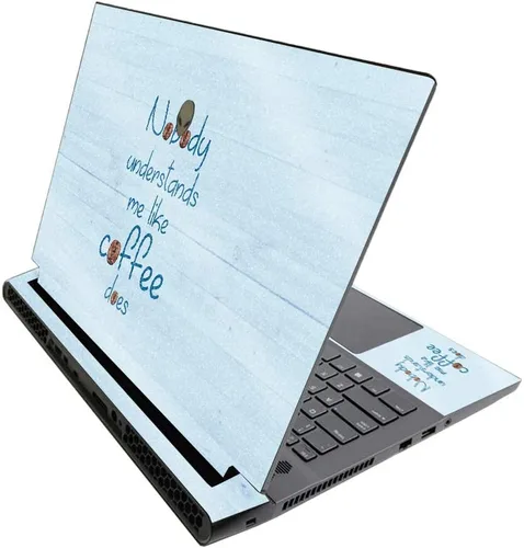 Miniatura 668 de MightySkins - Skin brillante con purpurina para Alienware M17 R3 (2020) y M17 R4 (2021) - Diversión de los años 90 Acabado duradero con purpurina