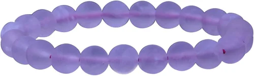Miniatura 11 de Amandastone Pulsera elástica de cuentas redondas de 0.315 in con piedras preciosas naturales de 7 pulgadas