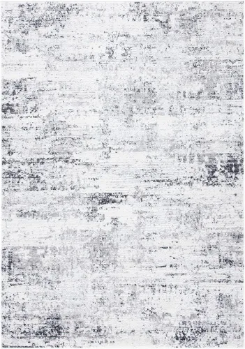 Miniatura 51 de SAFAVIEH Amelia Collection ALA700A - Alfombra decorativa de 2'2" x 4', diseño moderno abstracto, color marfil y azul, no desprende pelusa y de fácil