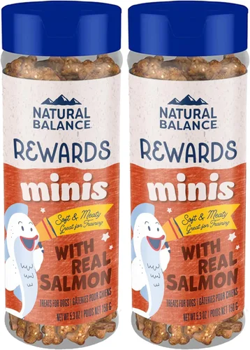 Miniatura 11 de Natural Balance Mini-Rewards de Ingredientes Limitados con Pollo Sin Granos, Golosinas de Entrenamiento para Perros Envase de 5.3 oz