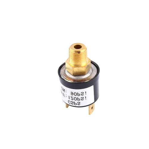 Miniatura 2 de Interruptor de control de presión para compresor de aire, 90-120 PSI, rosca 1/8-27NPT, CA 110-220V DC 6-36V, válvula de servicio pesado