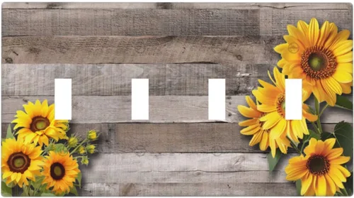 Miniatura 78 de Hojas de eucalipto, vegetación, flores de vid, sencillez, cubiertas decorativas de salida de 1 pandilla, placa de pared para interruptor de luz