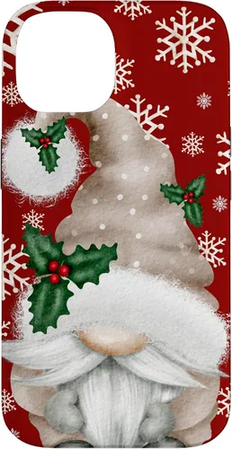 Miniatura 4 de Aesthetic Snowflake Cute Winter Gnome for Christmas Grandma Case for iPhone 17