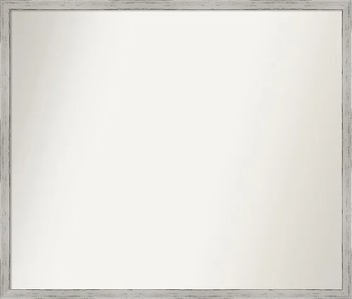 Miniatura 127 de Amanti Art Espejo de baño blanco para sobre el fregadero, 32 x 45 pulgadas, espejo de tocador rectangular blanco esbelto, marco de madera moderno