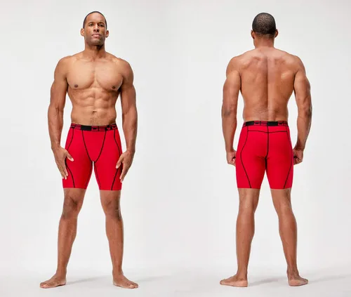 Miniatura 3 de DEVOPS 3 or 5 Pack Compression Shorts Men Spandex Sport Shorts Athletic Workout Running Performance Baselayer Underwear